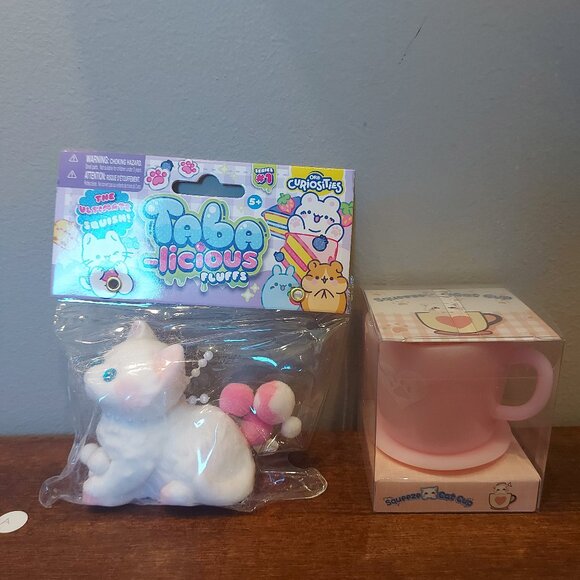 White Kitten Fidgit Bundle - Popup & Taba-licious - Picture 1 of 6